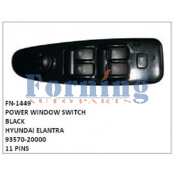 93570-20000,POWER WINDOW SWITCH,FN-1449 for HYUNDAI ELANTRA