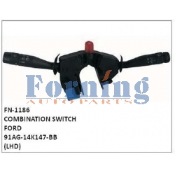 91AG-14K147-BB COMBINATION SWITCH, FN-1186 for FORD