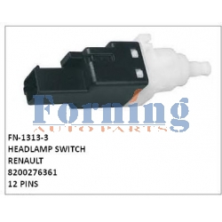 8200276361, HEADLAMP SWITCH, FN-1313-3 for RENAULT