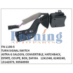 1241348, 6240240, 13142073, 90560990 TURN SIGNAL SWITCH FN-1100-5 for ASTRA G SALOON, CONVERTIBLE, HATCHBACK, ESTATE, COUPE, BOX, ZAFIRA