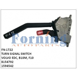 8154792, 1594542, TURN SIGNAL SWITCH, FN-1722 for VOLVO EDC, B10M, F10