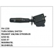 6253-56, 6263.57 , 96049667ZL, 96104981ZL, TURN SIGNAL SWITCH, FN-1238 for PEUGEOT , 106/306 , CITROEN ZX