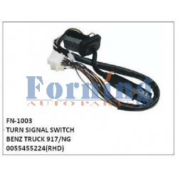 0055455224, TURN SIGNAL SWITCH, FN-1003 for BENZ TRUCK 917/NG