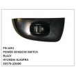 93579-2D000,POWER WINDOW SWITCH BLACK,FN-1451 for HYUNDAI ELANTRA