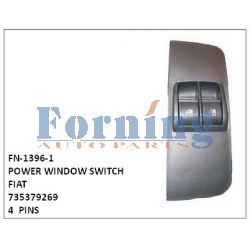 POWER WINDOW SWITCH, FN-1396-1 for FIAT