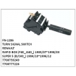 7700759249, 7700777226, TURN SIGNAL SWITCH, FN-1286 for RENAULT, RAPID BOX (F40_,G40_) 1985/07~1998/03, SUPER 5 (B/C40_) 1984/10~1996/12