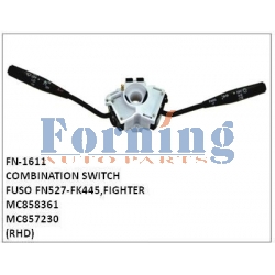 MC858361,MC857230,COMBINATION SWITCH,FN-1611 for FUSO FN527-FK445,FIGHTER