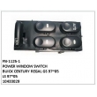 10433029, FRONT LEFT MULTI-BUTTON, FN-1125-1 for BUICK CENTURY REGAL GS 97~05,LS 97~05