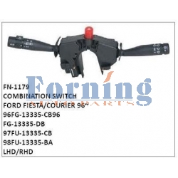 96FG-13335-CB, 96FG-13335-DB, 97FU-13335-CB, 98FU-13335-BA COMBINATION SWITCH	, FN-1179 for FORD FIESTA/COURIER 96~