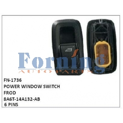 8A6T-14A132-AB POWER WINDOW SWITCH, FN-1736 for FORD