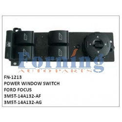 3M5T-14A132-AF, 3M5T-14A132-AG POWER WINDOW SWITCH, FN-1213 for FORD FOCUS