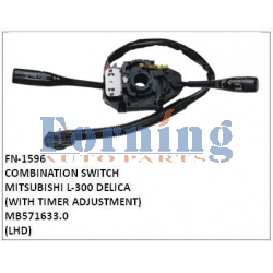 MB571633.0,COMBINATION SWITCH,FN-1596 for MITSUBISHI L-300 DELICA WITH TIMER ADJUSTMENT