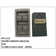 VS-40A173,92111628, POWER WINDOW MAIN SW, FN-1113 for G.M