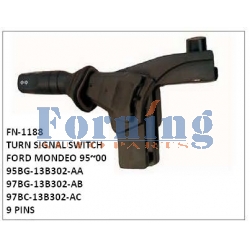 95BG-13B302-AA, 97BG-13B302-AB, 97BC-13B302-AC TURN SIGNAL SWITCH, FN-1188 for FORD MONDEO 95~00