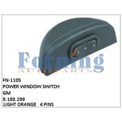 9.100.299, POWER WINDOW SWITCH, FN-1105 for GM
