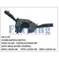 96FG-13335-AB, 97FG-13335-AB, 98FU-13335-AA COMBINATION SWITCH, FN-1170 for FORD KA 00~, FIESTA/COURIER 96~
