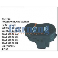 1060717, 1066699, 1073473, 1324939, 98AB 14529 DA, 98AB 14529 DB, 98AB14529DC, 98AB14529DD POWER WINDOW SWITCH, FN-1216 for FORD  FOCUS