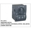 6240097,90437440, HEADLAMP  SWITCH, FN-1139-5 for ASTRA G SALOON, HATCHBACK, ESTATE,  BOX, ZAFIRA