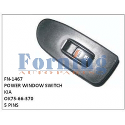 OK75-66-370,POWER WINDOW SWITCH,FN-1467 for KIA