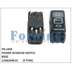 1248204610, POWER WINDOW SWITCH, FN-1045 for BENZ