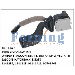 1241259, 1241215, 09181011, 90508668 TURN SIGNAL SWITCH FN-1100-4 for OMEGA B SALOON, ESTATE, SINTRA MPV; VECTRA B SALOON, HATCHBACK, ESTATE