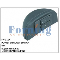 6Q09598650520, POWER WINDOW SWITCH, FN-1104 for GM