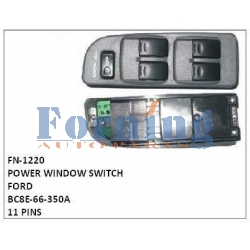 BC8E-66-350A,POWER WINDOW SWITCH, FN-1220 for FORD