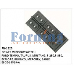 E9DZ-14529-A,POWER WINDOW SWITCH, FN-1223 for FORD TEMPO, TAURUS, MUSTANG, F-250,F-350, EXPLORE, BRONCO, MERCURY, SABLE