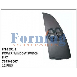 POWER WINDOW SWITCH FN-1391-1 for FIAT