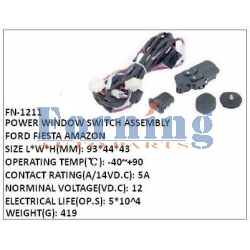 POWER WINDOW SWITCH ASSEMBLY, FN-1211 for FORD