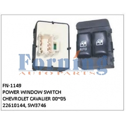 22610144, SW3746, POWER WINDOW SWITCH, FN-1149 for CHEVROLET CAVALIER 00~05