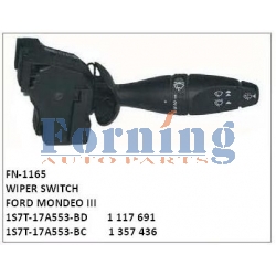 1117691, 1S7T-17A553-BD, 1357436, 1S7T-17A553-BC, WIPER SWITCH, FN-1165 for FORD MONDEO III