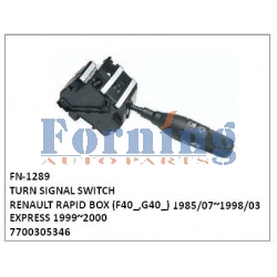 7700305346, TURN SIGNAL SWITCH, FN-1289 for RENAULT, RAPID BOX (F40_,G40_) 1985/07~1998/03, EXPRESS 1999~2000