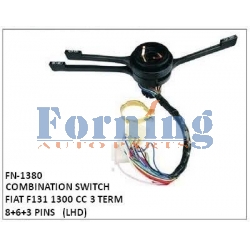 COMBINATION SWITCH, FN-1380 for FIAT F131 1600 CC 3 TERM