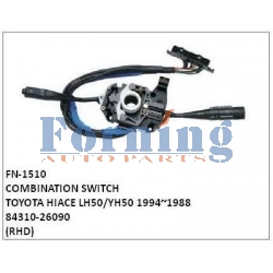84310-26090, COMBINATION SWITCH, FN-1510 for TOYOTA HIACE LH50/YH50 1994~1988