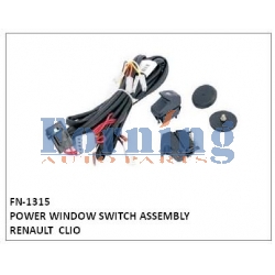 POWER WINDOW SWITCH ASSEMBLY, FN-1315 for RENAULT  CLIO