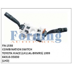 84310-35830, COMBINATION SWITCH, FN-1538 for TOYOTA HIACE (LH114L-BRMRS) 1999