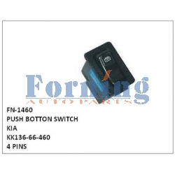 KK136-66-460,PUSH BOTTON SWITCH,FN-1460 for KIA