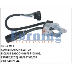 210 540 21 44 COMBINATION SWITCH, FN-1029-3 for E-CLASS SALOON 06/95~03/02, ESTATE(S202) 06/96~ 03/03