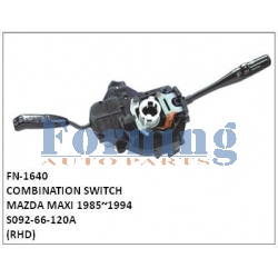 S092-66-120A,COMBINATION SWITCH,FN-1640 for MAZDA MAXI 1985~1994