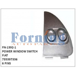 POWER WINDOW SWITCH, FN-1392-1 for FIAT