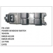 84820-42190,84820-06100,POWER WINDOW SWITCH,FN-1560 for TOYOTA