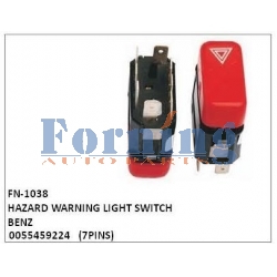 0055459224, HAZARD WARNING LIGHT SWITCH, FN-1038 for BENZ