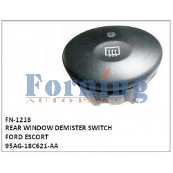 95AG-18C621-AA WINDOW DEMISTER SWITCH, FN-1218 for FORD ESCORT