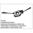 25560-T8900, 25560-06W10, 25560-T8903-3, 25560-04A60, 25560-T6701, COMBINATION SWITCH, FN-1580 for NISSAN E23,720 (NEW),B11,PATROL P40