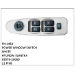 93570-20000,POWER WINDOW SWITCH WHITE,FN-1452 for HYUNDAI ELANTRA