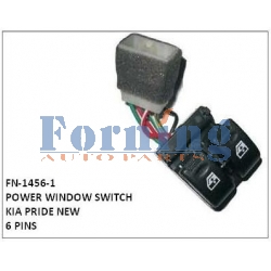 POWER WINDOW SWITCH,FN-1456-1 for KIA PRIDE NEW