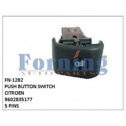 9602835177, PUSH BUTTON SWITCH, FN-1282 for CITROEN