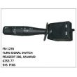 6253.77, TURN SIGNAL SWITCH, FN-1235 for PEUGEOT 206， SAMAND