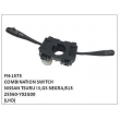 25560-Y02G0, 036-164-J1 (CADERON), COMBINATION SWITCH, FN-1575 for NISSAN TSURU III,GS NEGRA,B13